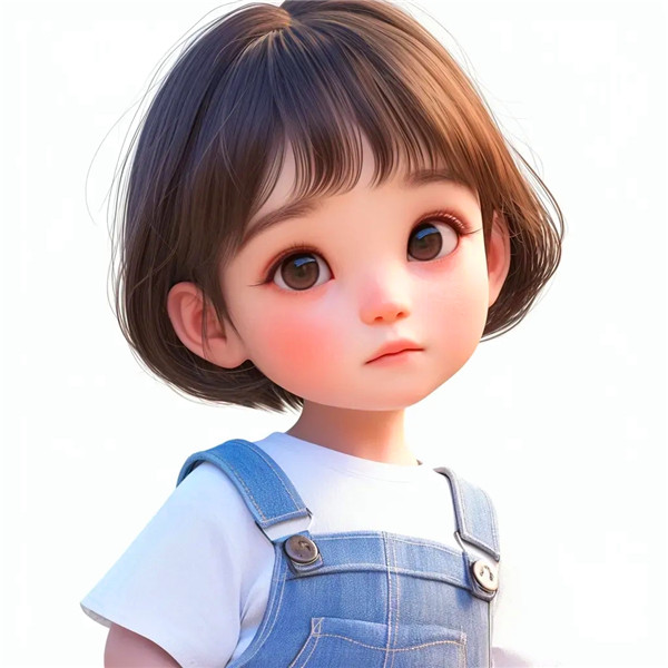 可爱阳光小女孩头像图片