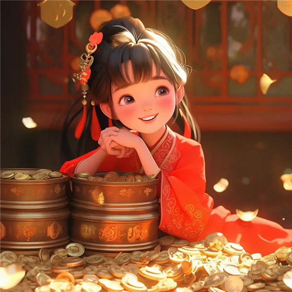 2025女人最旺财头像