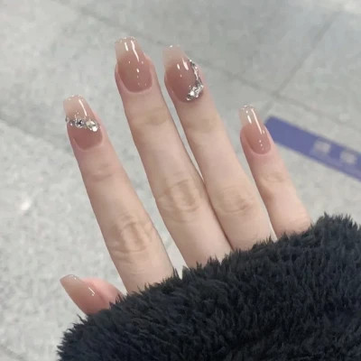 高档气质美甲图片头像