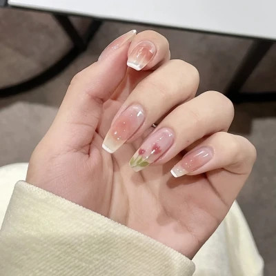 高档气质美甲图片头像