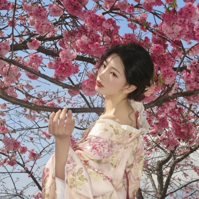春日系女生氛围感头像