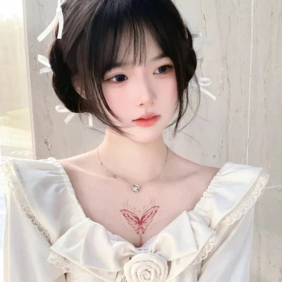 唯美图片可爱女生头像