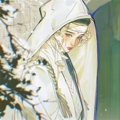高级感抑郁女头二次元