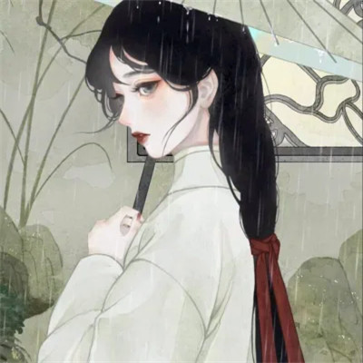 高级感抑郁女头二次元