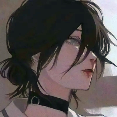 氛围感绝美小众女头动漫
