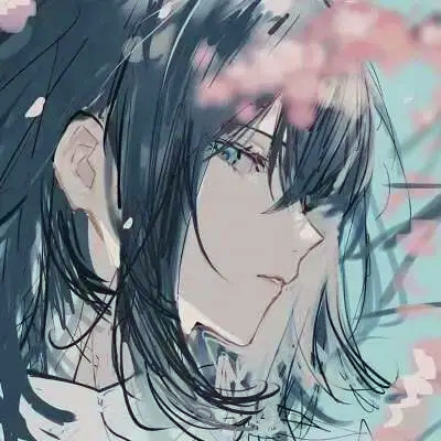 氛围感绝美小众女头动漫
