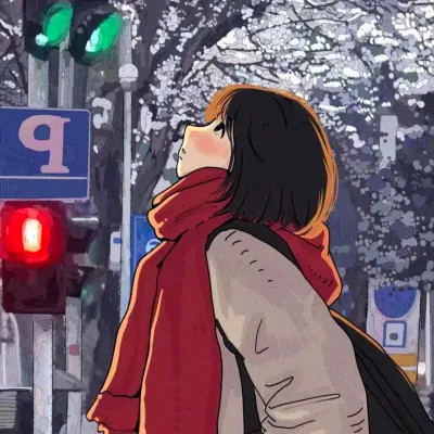 温柔淑女氛围感动漫女头