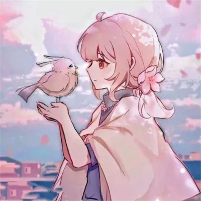 温柔淑女氛围感动漫女头