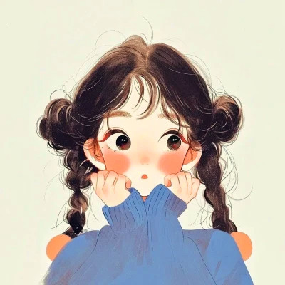 高质量小众女头动漫
