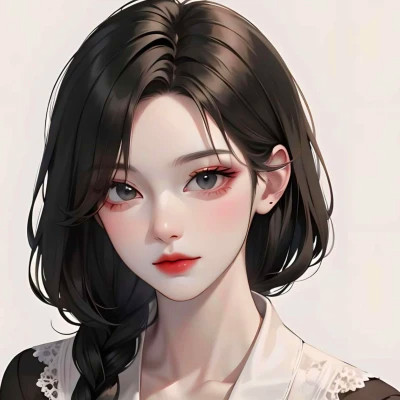 ai女孩微信头像图片