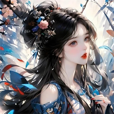 al绘画美少女头像