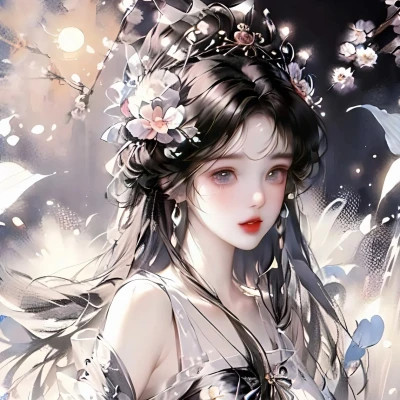 al绘画美少女头像