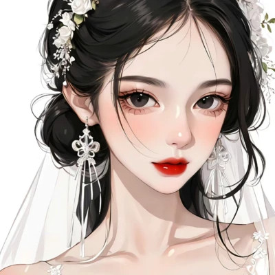 al绘画美少女头像