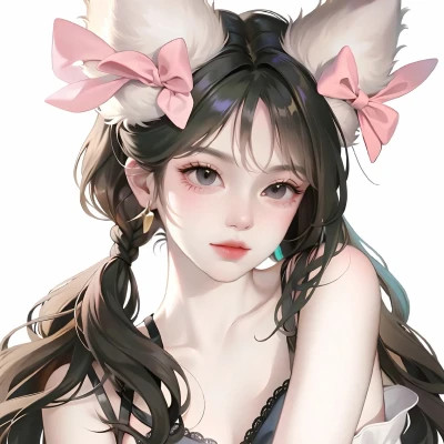 al绘画美少女头像