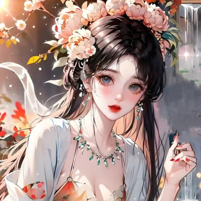 al绘画美少女头像