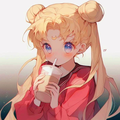 永不换的好看动漫女生头像
