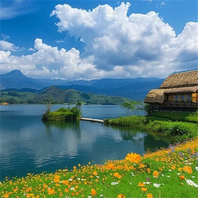 抖音最美风景头像
