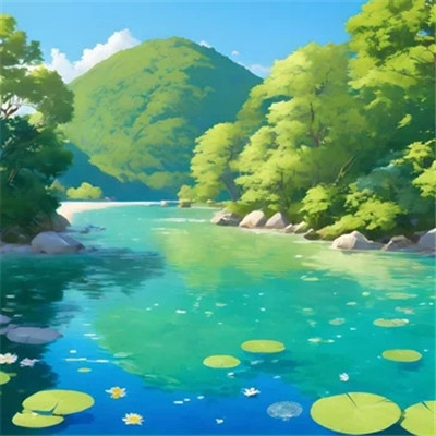 唯美头像男生风景意境图片