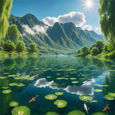 唯美头像男生风景意境图片