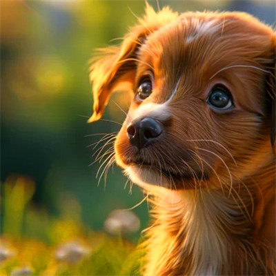 可爱小狗头像图片