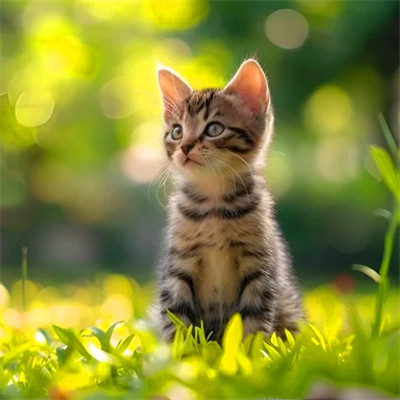 小猫咪呆萌图片头像