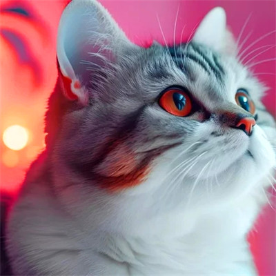 小猫咪呆萌图片头像