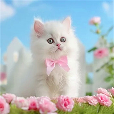 小猫咪呆萌图片头像