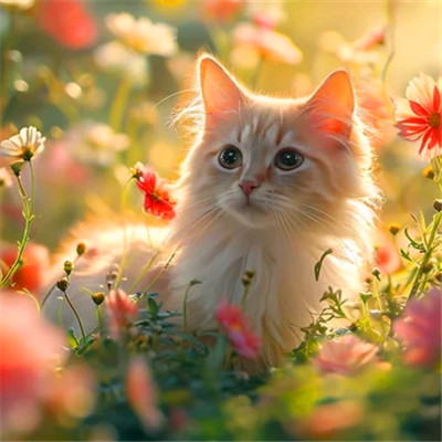 小猫咪呆萌图片头像