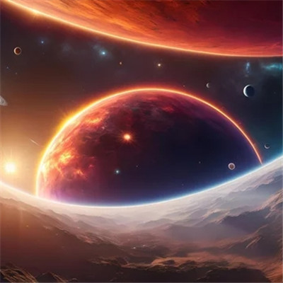 炫酷科幻星空高清风景微信头像