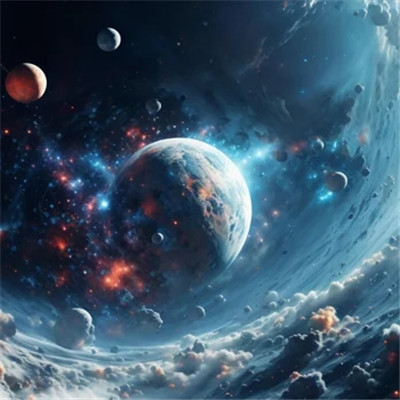 炫酷科幻星空高清风景微信头像
