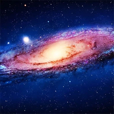 未来感十足的梦幻星空风景头像