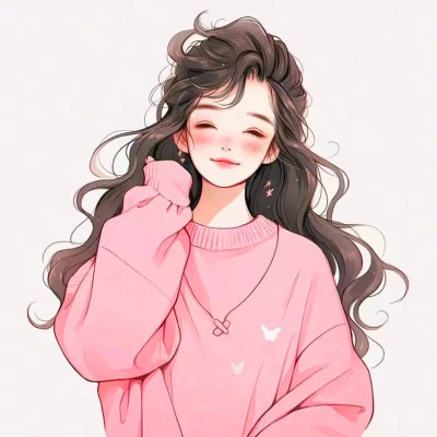 不明显情侣头像一人一半