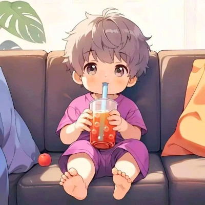 情侣头像不明显的一男一女分开