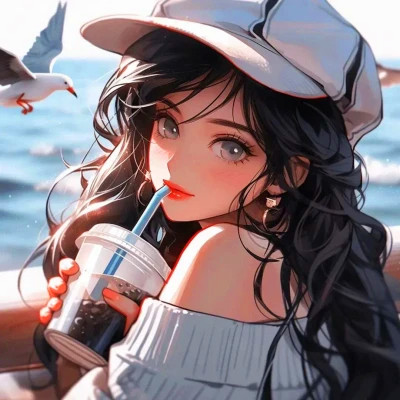 不明显的情侣头像高级感